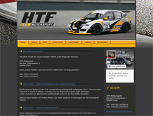 Tablet Screenshot of htf-motorsport.de